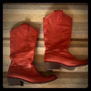 Frye cowboy boots
